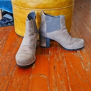 Tan Leather Sorel Bootie
